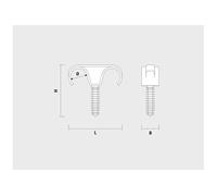 Collier cheville Taclip double FTD 22 nylon - Diam. 20-23 - Boite de 50 - - 922FTD