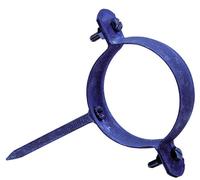 Collier de descente gouttière à pointe Ø100mm INNOVAX - ardoise - 181PT100