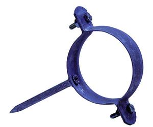 Collier de descente gouttière à pointe Ø100mm INNOVAX - ardoise - 181PT100