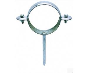 Collier de descente gouttière à pointe Ø80mm INNOVAX - pré galvanisé - 181PT80