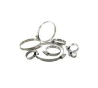 Collier De Durite 10-16 Bande Et Capot Inox Sachet De 10 Colliers G