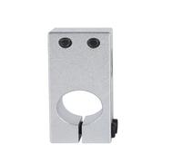Collier de fixation de pilier vertical， Collier de serrage d'arbre connecteur transversal en aluminium Non illustré Plusieurs tailles Support d'assemblage mécanique(Double Screw 30x30)