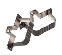 Collier de Fixation de Tuyau en Alliage D'aluminium Café 2pcs