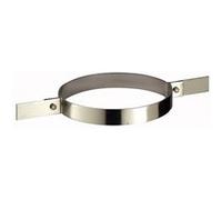 Collier de fixation haute pour tube flexible Ø130 POUJOULAT - 45130075 Blanc G