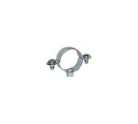Collier de fixation simple pour tube cuivre Ø16 mm D.16 acier galvanisé blanc (lot 5)