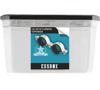 Collier de plomberie ESSBOX SCELL-IT Double standard Ø 16 mm - Ø7 mm x 150 mm - Boite de 25 - EX-93231116