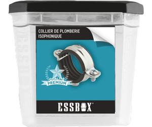 Collier de plomberie ESSBOX SCELL-IT Simple isophonique Ø16 mm - Ø7 x 150 mm - Boite de 50 - EX-93221116