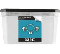 Collier de plomberie ESSBOX SCELL-IT Simple standard Ø 50 mm, Ø7 mm x 150 mm, Boite de 25, EX-93201150, Plots hexagonaux, Couvercles amovibles, Boîtes empilable