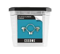 Collier de plomberie ESSBOX Simple standard Ø 25 mm - Ø7 mm x 150 mm - Boite de 50 - EX-93201125