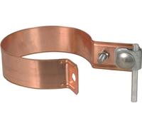 Collier de prise en charge des fuites D 100mm Cu-St/tZn - Collier de prise en charge pour la protection contre la foudre 420 207