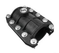 Collier de réparation de tuyau d'eau pour tuyaux de 25 mm, 32 mm, 63 mm, scellant de fuite en polyéthylène robuste pour cuivre, plastique, PVC, fonte, fixation rapide pour joints d'éclatement (63 mm)