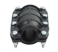 Collier de réparation pour tuyaux de 25 mm, 32 mm et 63 mm, PE anti-fuite pour plastique, métal, fonte et PVC, joint d'étanchéité (32 mm)