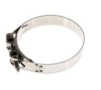 Collier de serrage 112 - 121 mm avec une bande de 25 mm en acier inoxydable 304 - Norma