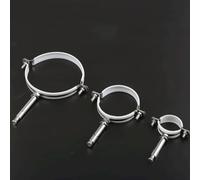Collier de serrage Ø50mm pour conduit pour cheminée poêle à granulés fixation murale pour robuste(90mm)