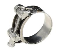 Collier de serrage à vis sans fin réglable, collier de serrage robuste avec surfaces lisses - Clip de tuyau épais et stable réglable pour plus de sécurité et d'efficacité