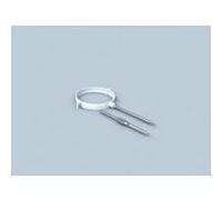 Collier de serrage Bertrams Polyline LAS 41RS2-80 M 8 x 100 et manchon fileté M 8, DN 80 /125, blanc