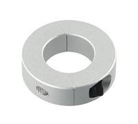 Collier de serrage de diamètre intérieur, bague de fixation d'axe optique, collier de serrage double fente 12 mm à 38 mm, bague de limitation de roulement (25 mm)