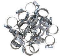 collier de serrage durite tuyau inox marin w5 largeur 9 mm - serrage 12 x 20 (25) - Oc-pro G