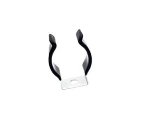 Collier de serrage élastique for tube enduit d'acier inoxydable(5pcs M40)