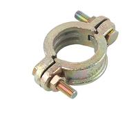 Collier de serrage en fonte, clip de tuyau résistant aux hautes températures durable réglable pour tuyaux(32-39)