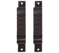 Collier de Serrage Mural pour Tuyaux en Alliage D’aluminium Robuste | Adaptateur pour Canalisation de Gouttière, Installation Rapide, Usage Domestique et Drainage Commercial, Couleur Café