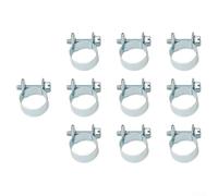 Collier de serrage pour mini tuyaux de carburant compatible avec les colliers de serrage de type Jubilee utilisés dans les radiateurs de liquide de refroidissement diesel, essence et installations de