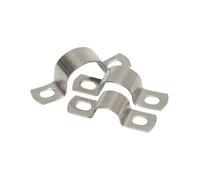 Collier de serrage pour sangle de selle - 1 collier de serrage pour tube en U - Boucle de gorge - Collier de serrage pour tuyau d'eau Ohm Hoop - Carte d'équitation en acier inoxydable 304 (20,3 cm)