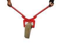 Collier de serrage réglable pour soulever des dalles d'ardoise et de granit | Pince de serrage réglable pour soulever des ardoises lourdes, des briques et des dalles de pierre, conception antidérapante