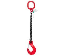 Collier de serrage vertical avec chaînes de levage, sangle de charge robuste, 1 à 8 tonnes pour une utilisation en usine