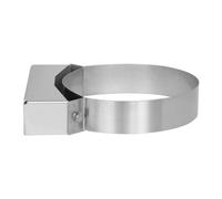 Collier mural fixe 50 mm - double paroi - TEC-DW-STANDARD 150 mm