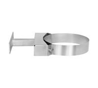 Collier mural réglable 50-150 mm - double paroi - TEC-DW-STANDARD 180 mm
