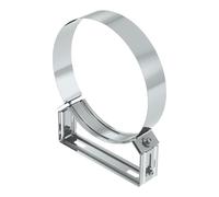 Collier mural réglable 50-70 mm - double paroi - TEC-DW-STANDARD 150 mm