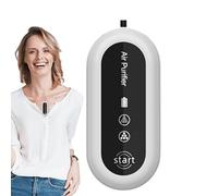 Collier purificateur d'air portable à suspendre | Petit collier purificateur d'air portable pour la maison, le bureau, les voyages, les trajets en plein air