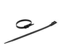 Colliers - Colliers électricien - Colliers Plastique Serrage - Attache de câble - Serre câble - 25 Colliers de Fixation 9 mm x 260 mm - Noir - 709032