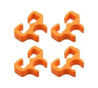 Colliers De Retenue Fixation Sur Arbre,Clip Fil Débroussailleuse 4 Pièces | Clips Câble Tondeuse Pour La Tonte De Pelouse Sécurisée Coupe Fauchage Extérieur 2,54 Cm