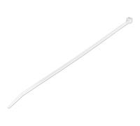Colliers de Serrage 25 cm Blancs 100pcs - Attache câble - 25.4 cm - blanc - Conformité TAA (pack de 100)