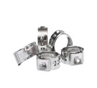 Colliers de serrage en acier inoxydable 304 | 5,6-60 mm 5/10 pièces : connexions de tuyaux sécurisées for la plomberie, le jardinage et l'automobile(8.3-10mm 10PCS)