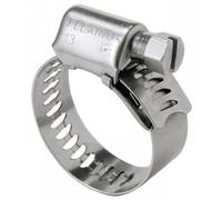 Colliers de serrage inox W4 bande ajourée - largeur 13 mm - diamètre 47-67 mm - par 15 SERFLEX