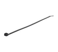 Colliers de serrage noirs Klauke 200mm x 3,5mm, lot de 100