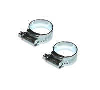 Colliers de Serrage pour Tuyau de Marque JCS zingué Lot de 2, 25-35mm (1-1 3/8ins)
