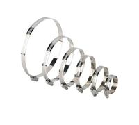 Colliers de serrage réglables en acier inoxydable 304, 2 pièces, 8-100mm(84-108mm-2pcs)