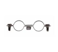 Colliers doubles 7x150 mm - diamètre 12 mm - 10 pièces FISCHER