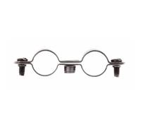 Colliers doubles 7x150 mm - diamètre 14 mm - 100 pièces FISCHER