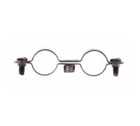 Colliers doubles 7x150 mm - diamètre 18 mm - 50 pièces FISCHER