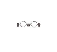 Colliers doubles 7x150 mm - diamètre 22 mm - 50 pièces FISCHER
