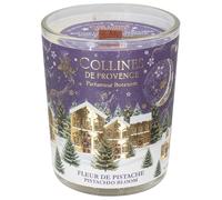 -Collines de Provence Bougie 75 g Cannelle Orange (Senteur : Fleur de Pistache)