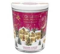 -Collines de Provence Bougie de Noël 180 Grammes (Senteur : Amande Litchi)