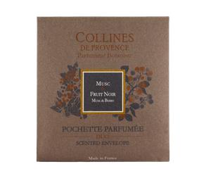 Collines de Provence Pochette parfumée Musc et fruit noir 6g