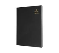 Collins Agenda de bureau standard A5 semainier mi-année FSC MIX 2022-23 - Noir (38M.99-2223) - Journal d'étudiant avec agenda, notes et calendriers, A5 (210 x 148 cm)