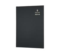 Collins Agenda de rendez-vous journalier « Desk » de 13 mois, juillet 2025 à juillet 2026-52M.99-2526 - Couverture rigide - Noir